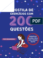 Apostila de 200 Questões