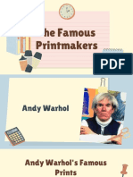 The Famous Printmakers