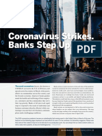Coronavirus Strikes. Banks Step Up