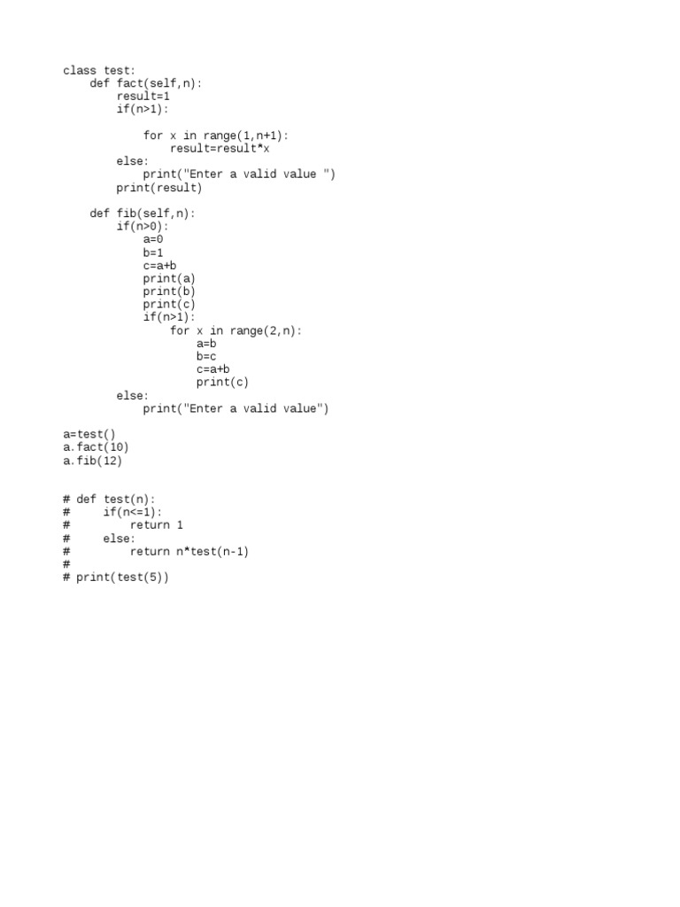 Sample Python Program | PDF