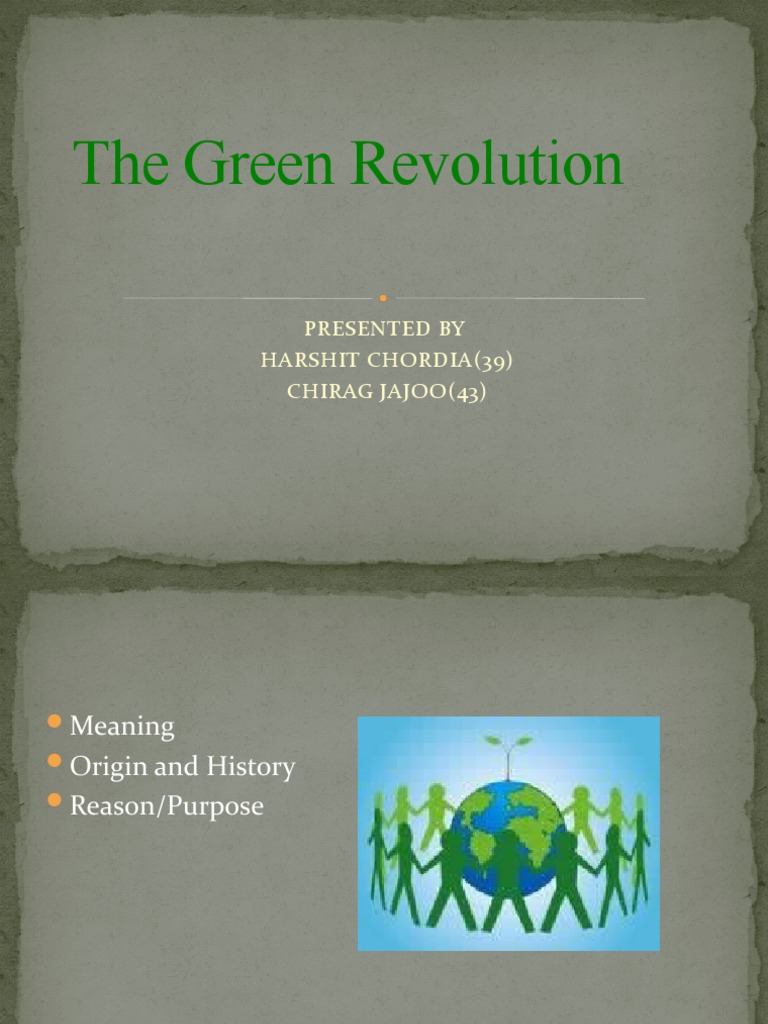 The Green Revolution in India: Overview | PDF | Green Revolution ...