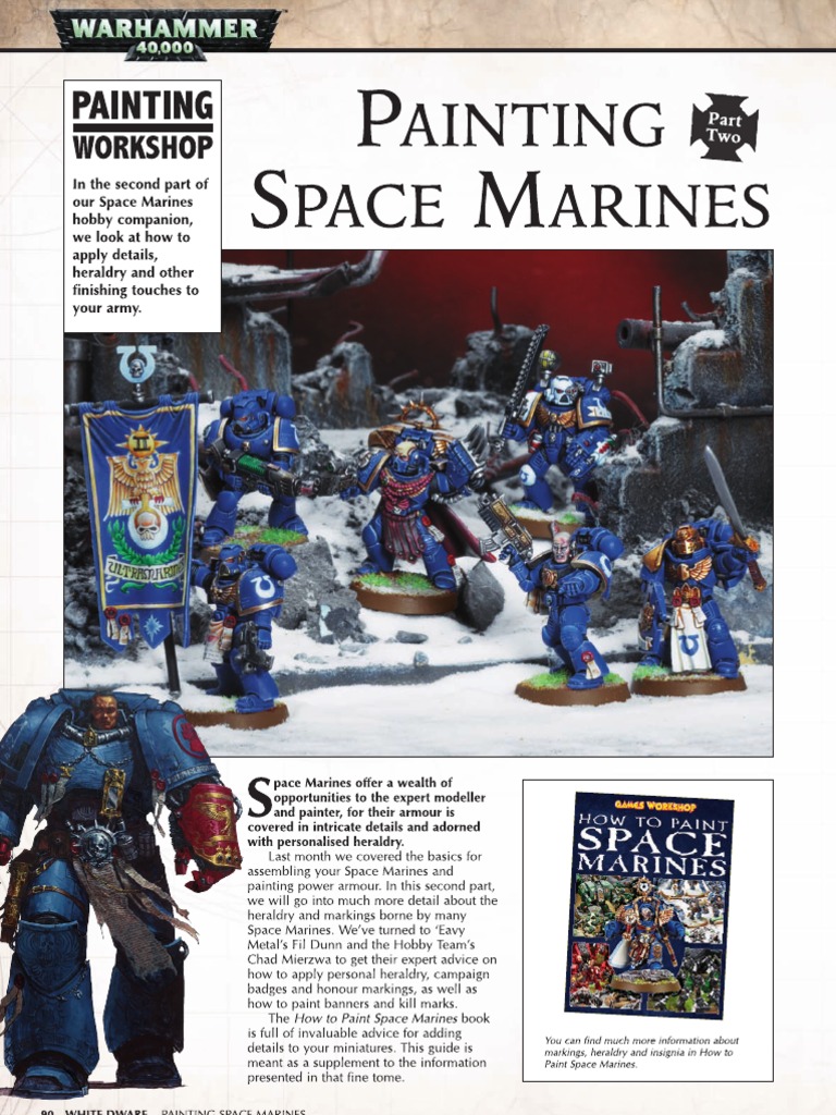 Painting Space Marines Part 2 Pdf