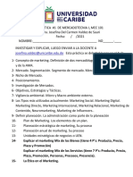 Practica 1 Mercadotecnia I Octubre 2021