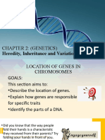 Chapter 2: (Genetics) : Heredity, Inheritance and Variation