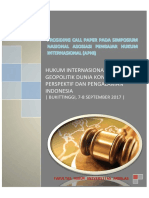 Hukum Internasional Dalam Geopolitik Dunia Kontemporer: Perspektif Dan Pengalaman Indonesia