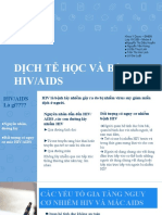 Dịch tễ học - Nhóm 4 - YK19B