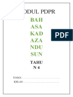 Modul PDPR BKD T4