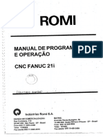 CNC ROMI - operação e manutenção 