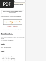 Master Theorem Calculator - Gate Vidyalay