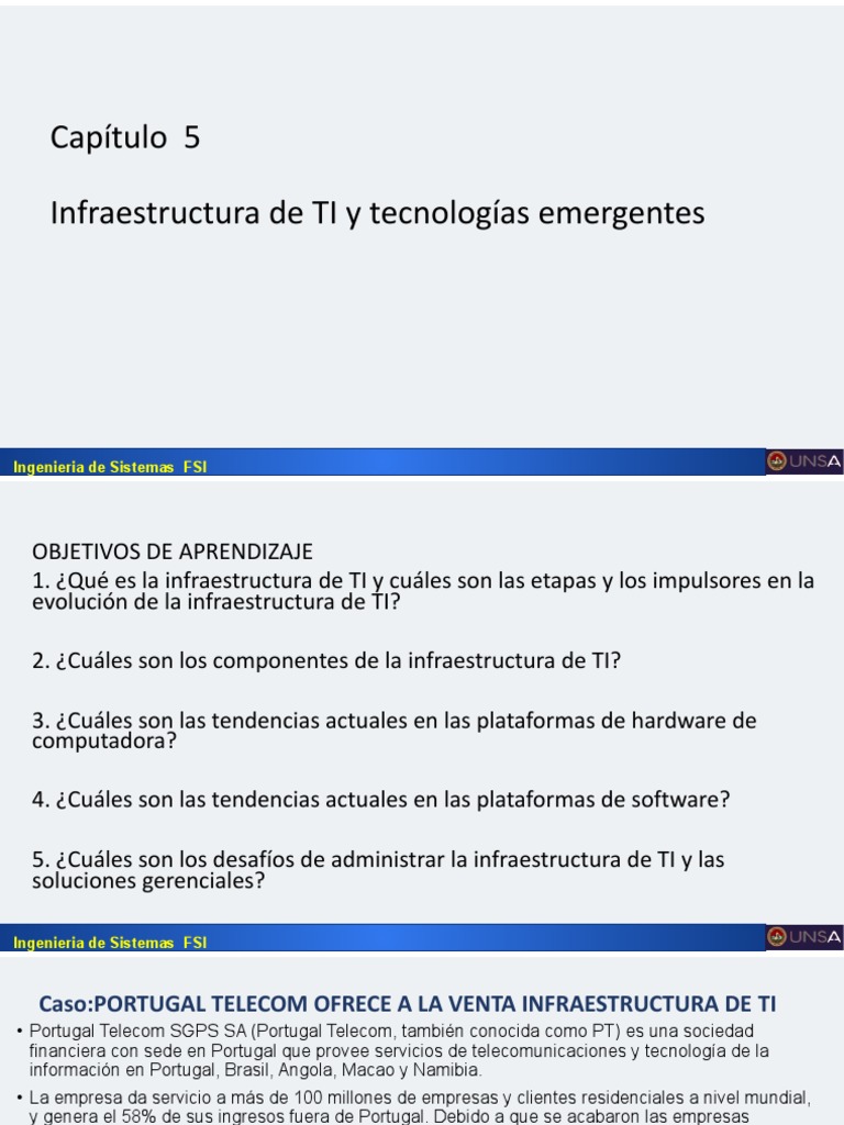 Infraestructura de TI y su Evolución | PDF | Computación en la nube ...