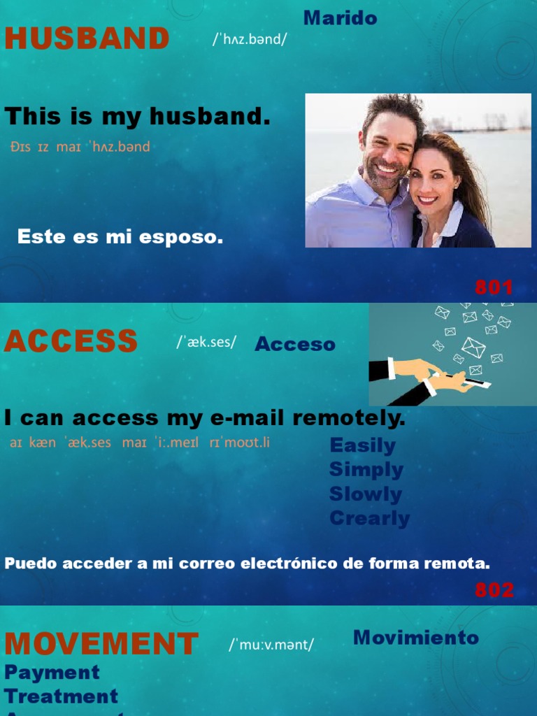 Las 1000 Palabras Mas Usadas En Inglés 800 To 900 Pdf