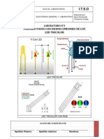 LAB 3 DIODO LED triCOLOR