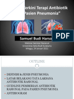 (PAK SAM) Update Terkini Terapi Antibiotik Pada Pasien Pneumonia WEBINAR