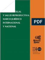 La Salud Sexual y Salud Reproductiva: Marco Jurídico Internacional y Nacional