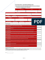 Ficha de Postulante - Elecciones Generales 2021