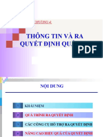 Chuong 4 - THONG TIN VA RA QUYET DINH QUAN TRI