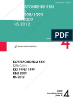 Korespondensi KBKI Dengan KKI 1998 1999 KBLI 2009 HS 2012 Buku 4