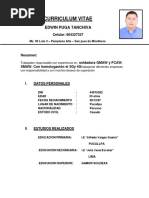 Cv Edwin - 2021