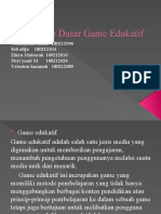 Konsep Dasar Game Edukatif