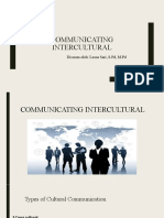 Communicating Intercultural: Disusun Oleh: Lesna Sari, S.PD, M.PD