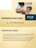 Perawatan Lansia