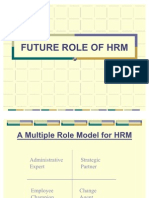 Future Role of Hrm