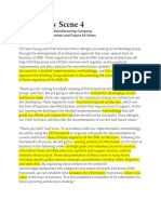 Case Study Scene 4: Case Study: Danforth Manufacturing Company Scene 4: Developing Current and Future EA Views