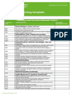 Long-Term Planning Template: Cambridge Lower Secondary Mathematics Stage 9