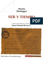 Heidegger, Ser y Tiempo, Jorge E. Rivera