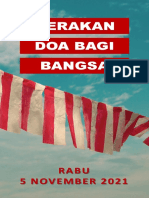 Pokok Doa 5 November 2021