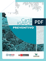 Cartilla Del Instrumento de Gestión Ambiental para La Formalización de Actividades de Pequeña Minería y Minería Artesanal (IGAFOM) Preventivo.