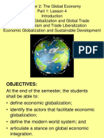 The Global Economy: Issues in Development