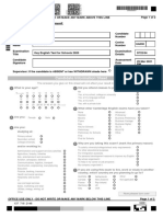 Candidate Information Sheet: Ostrovok Ua030