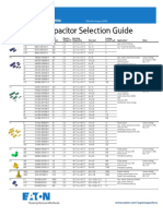 Supercapacitor Selection Guide: Technical Note 10594