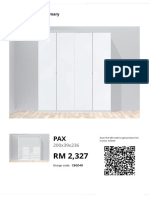 RM 2,327 Your PAX Design Summary: Handles