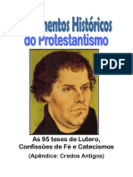 Os principais documentos da Reforma Protestante