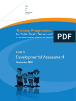 Unit 5 Developmental Assessment