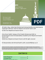 40 Hadits Hijau, Sabda Nabi Muhammad Tentang Keadilan Dan Keberlanjutan Lingkungan (Lengkap)