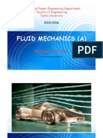Fluid Mechanics (A) 2015/2016
