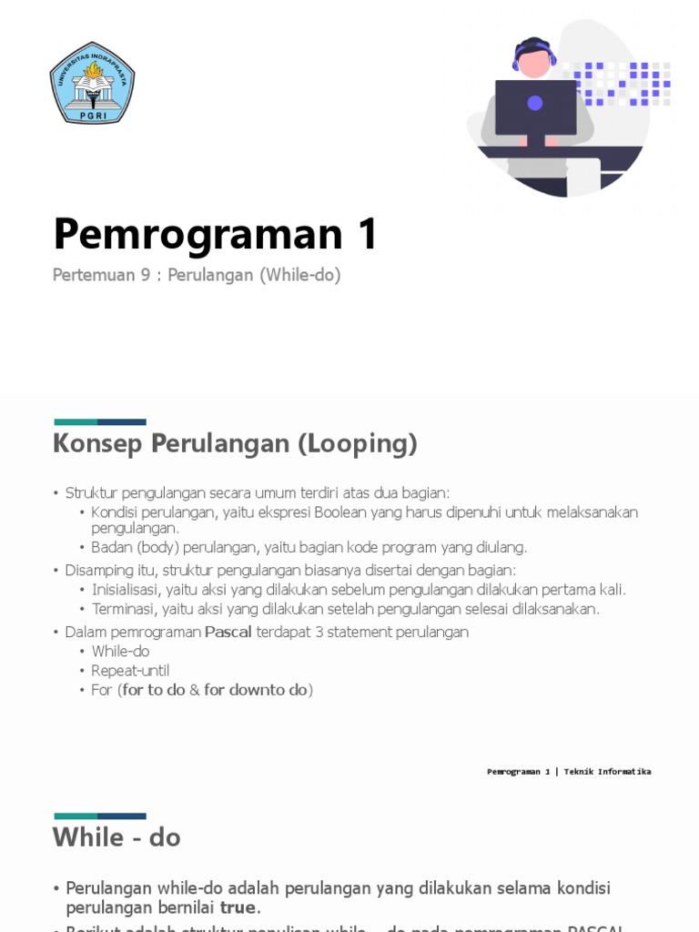 Pertemuan 9 | PDF | Pengelolaan Keuangan & Uang | Komputer
