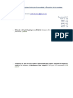 Nume, Prenume: Grupa: Adresa La Care Expediați Lucrarea Punctaj Total 64 Nota 10 - 64 Nota 9 - 57 Nota 8 - 50 Nota 7 - 43 Nota 6 - 37 Nota 5 - 30