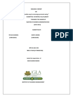 GLA  MBA final year File