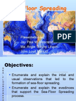 Sea-Floor Spreading: Presentation By: Jay Paul M. Mascareñas Ma. Angle Gwyne Lingon John Loyd Manuel