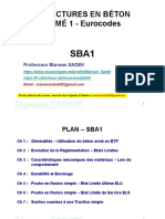 SBA1 - EC2 - Chap 1 - Généralités