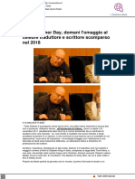 Tullio Dobner Day, l'omaggio di Uniurb al grande traduttore - Vivere Urbino.it, 18 novembre 2021