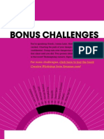 Creative Workshop Bonus Challenges