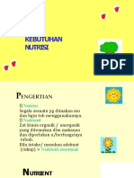 Kebutuhan Nutrisi