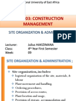 Site Organization Administration