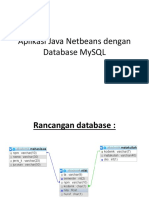Aplikasi Java Netbeans dengan Database MySQL