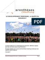 Développement Personnel PDF 1